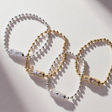 Heart Barrel Closure Bracelet