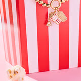 'Here For The Drama!' Movie Theater Popcorn Stretch Bracelet