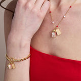 'Here For The Drama!' Movie Theater Popcorn Stretch Bracelet