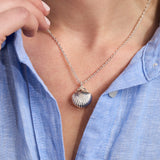 Salt + Sea 'Seashells Are Love Letters In The Sand' Seashell Locket Pendant