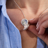 Salt + Sea 'Seashells Are Love Letters In The Sand' Seashell Locket Pendant