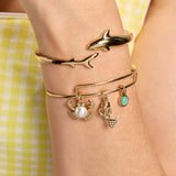 Sea Creature Multi Charm Bangle