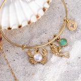 Sea Creature Multi Charm Bangle