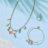 Road Trip Multi-Charm Necklace