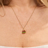 Hot Grill Summer 'Bun In A Million' Hamburger Pendant