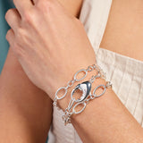 Lobster Claw Convertible Wrap Necklace or Bracelet
