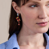 Lobster Boil Statement Earring