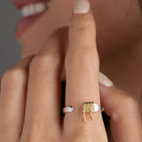 Pasta Girl Spaghetti Fork Ring