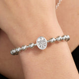 The Twilight Saga Cullen Crest Beaded Charm Bangle