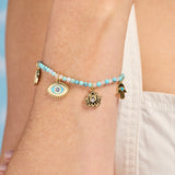 Healing Stone Charm Bracelet