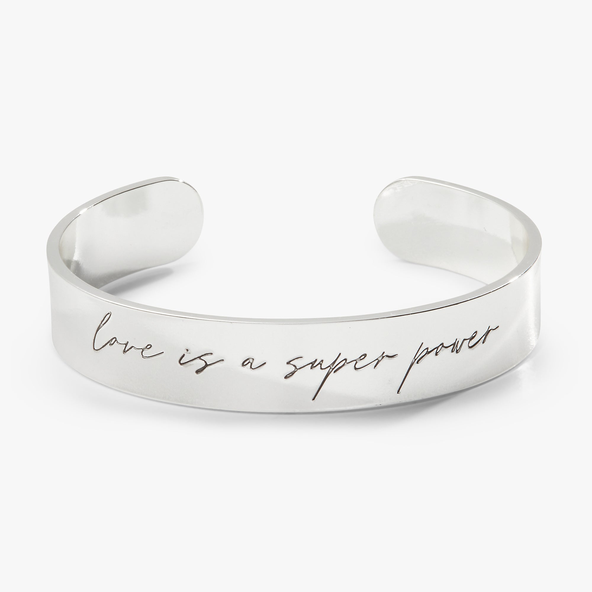 Love is a Superpower Cuff Bracelet - ALEX AND ANI