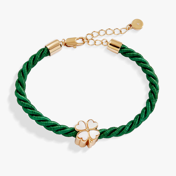 Four Leaf Clover Cord Bracelet | Alex and Ani – ALEX AND ANI