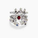 A Court of Thorns and Roses™ Bat Boys Ring Set of 3