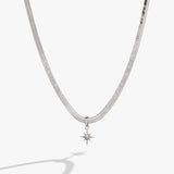 ACOTAR™ "Nothing Can Break Me" Herringbone Necklace with Quote