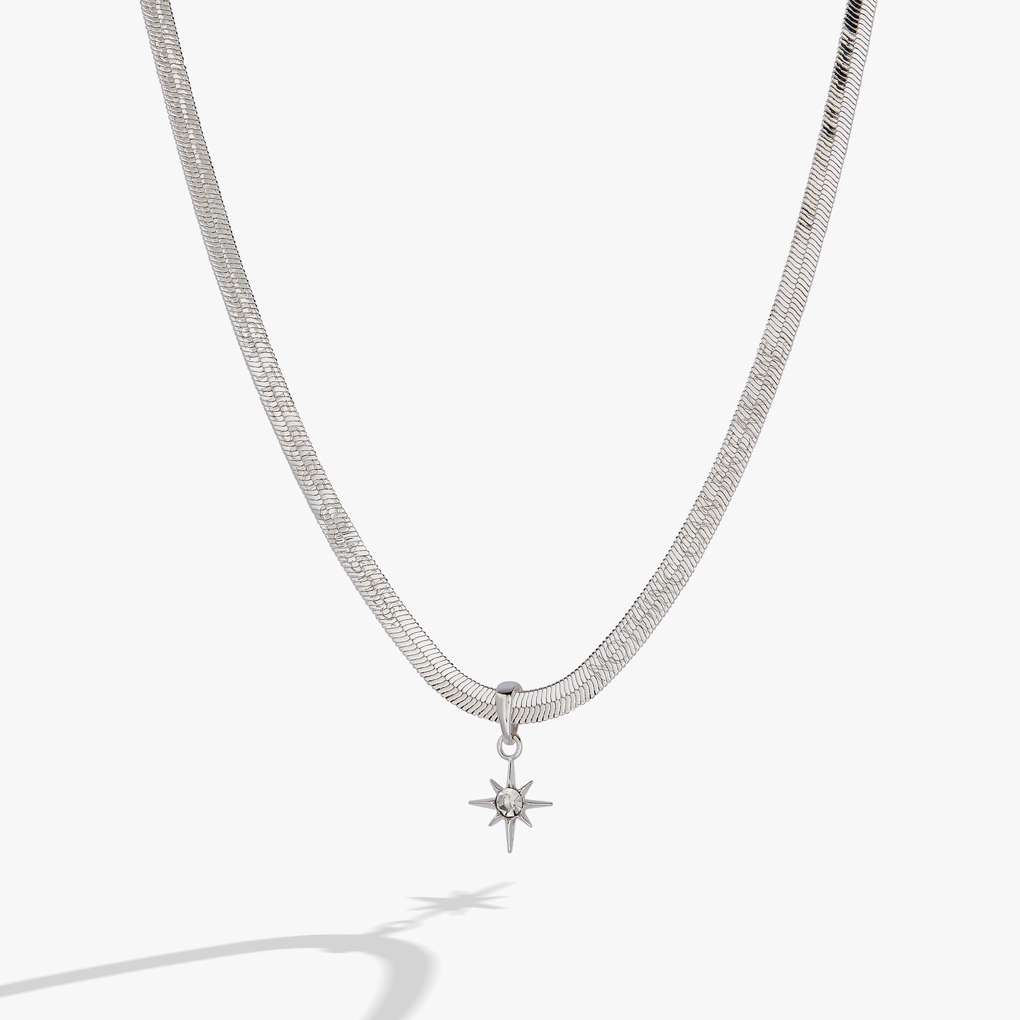 ACOTAR™ "Nothing Can Break Me" Herringbone Necklace with Quote