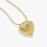 A Court of Thorns and Roses™ Velaris™ Heart Locket Necklace