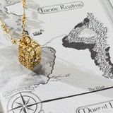 A Court of Thorns and Roses Book Charms Locket Necklace
