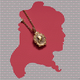 American Girl® Samantha™ 'Kind' Locket Necklace