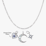 Cosmic Shield Necklace Charm Bundle