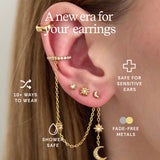 Celestial Stackable 9 Piece Earring Set