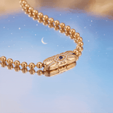 Evil Eye Barrel Closure Necklace