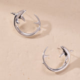 Shark Hoop Earring