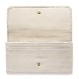 Genuine Tan Leather Continental Wallet