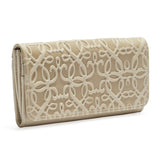 Genuine Tan Leather Continental Wallet