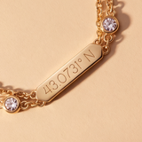 Heart Chain Double Strand Bracelet