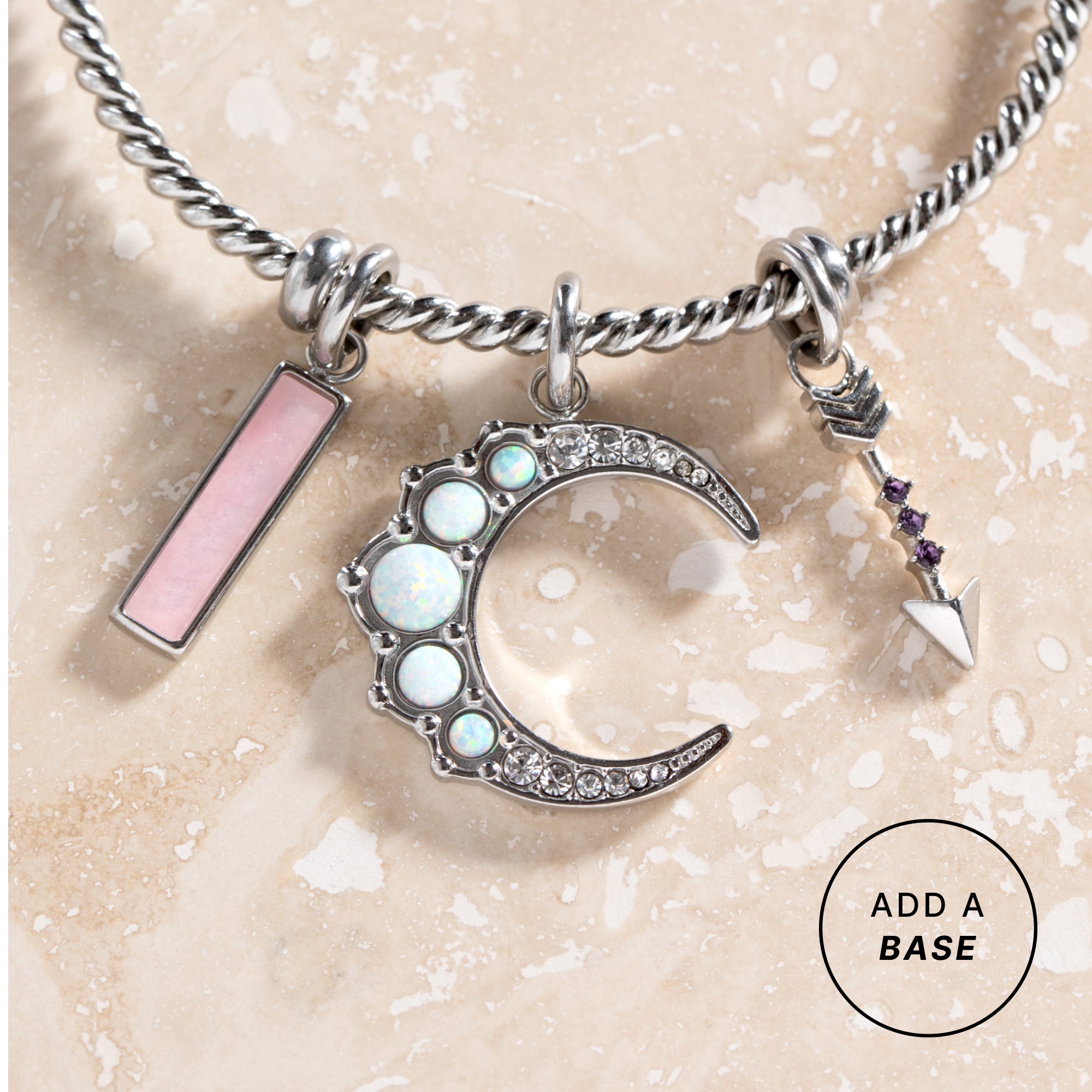 Crescent Moon Alex And Ani Rose Quartz Alex And Ani Crescent Moon