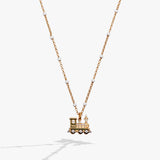 New York Botanical Garden® Holiday Train Pearl Chain Necklace