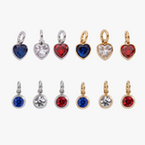 New England Red, White, and Blue Fan Charm Bundle