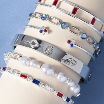 Sunglasses Charm Bangle Bracelet