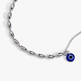 Evil Eye Pull Chain Bracelet