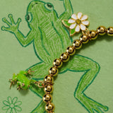 Crayola Forest Green Charm Stretch Bracelet