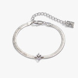 ACOTAR™ "Only You Can Decide" Herringbone Bracelet with Quote