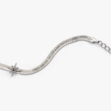 ACOTAR™ "Only You Can Decide" Herringbone Bracelet with Quote