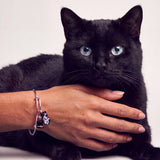 Tuxedo Cat Charm Bangle