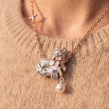 Fluffy Cat Inline Necklace