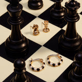 Chess Mismatch Earring Set of 2