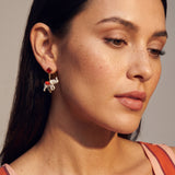 Big Top Carousel Elephant Drop Earrings