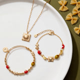 Pasta Girl 'Anything Is Pastable' Ravioli Locket Pendant