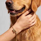 Golden Retriever Inline Bracelet