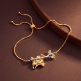 Golden Retriever Inline Bracelet