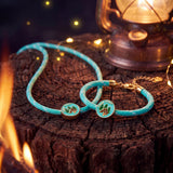 Happy Camper Corded Bracelet