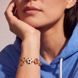 Soccer GOAL Linear Bracelet