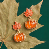 Pumpkin Patch Drop Earrings
