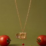 Pasta Girl 'Anything Is Pastable' Ravioli Locket Pendant