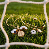 Soccer Ball "Control The Ball, Command The Game" Locket Necklace