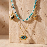 Healing Stone Charm Necklace